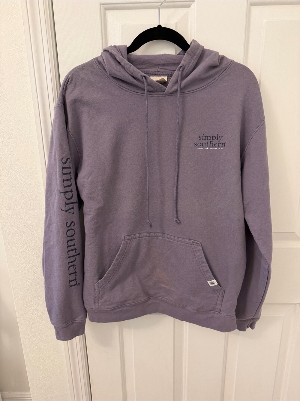 Simply Southern Lavender Crewneck Hoodie Sweatshirt